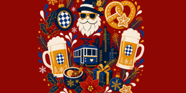 Christmas in July Tile